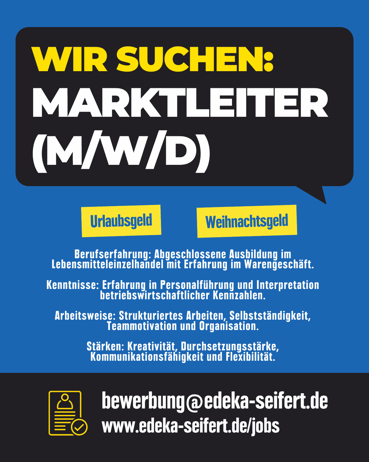 Yellow Black Illustration We're Hiring Jobs Instagram Post (1)
