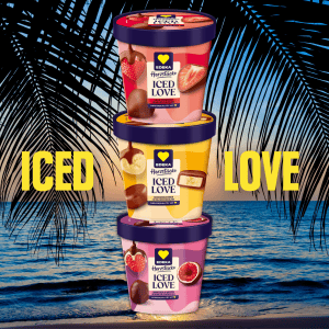 EDEKA Herzstücke Iced Love - Erfrischendes Eis in verschiedenen Sorten für den Sommer.