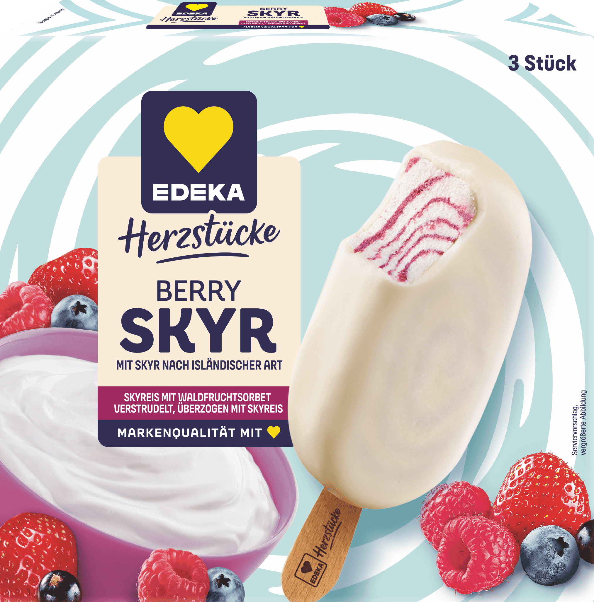 EDEKA Herzstücke Skyr Eis