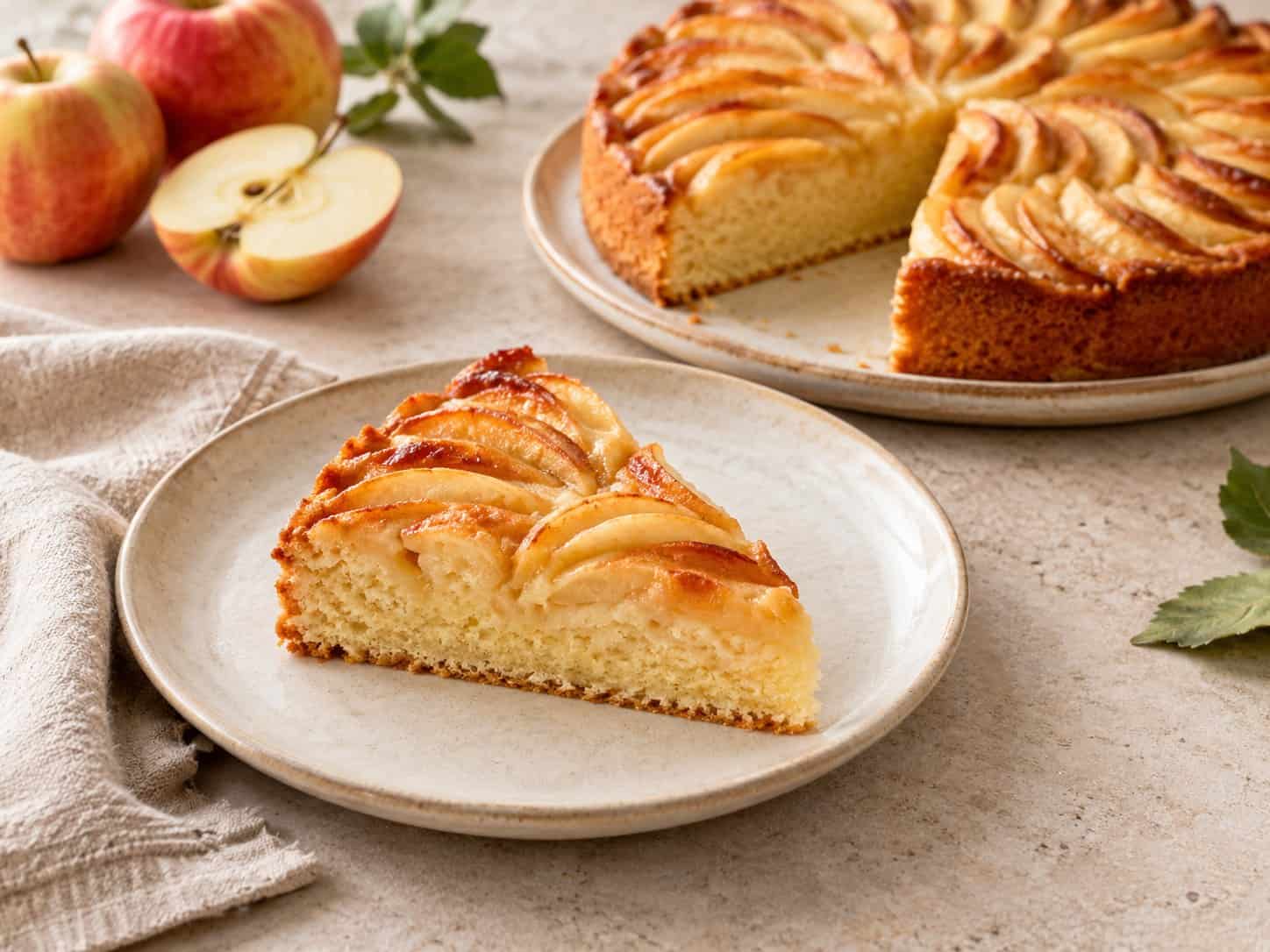 Saftiger Apfelkuchen